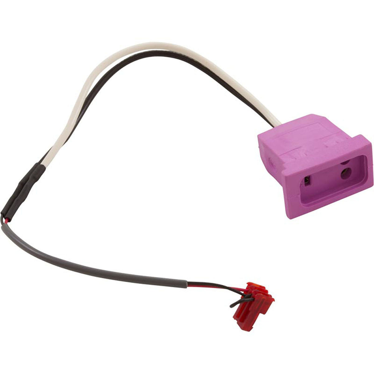 Receptacle, H-Q, Switched Acc, Molded, 18/3 SS VH, Lt.Violet