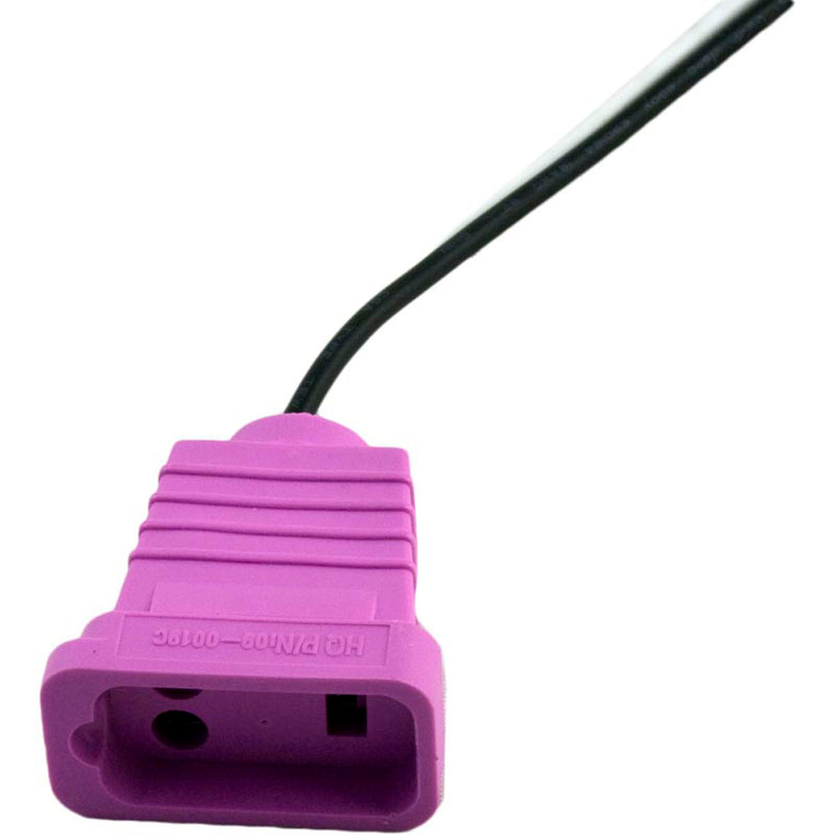 Receptacle, H-Q, Switched Acc, Molded, 18/3 SS VH, Lt.Violet