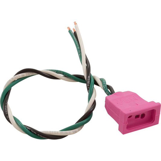 Receptacle, H-Q, Pump 2, 1 Speed, Molded, Pink, 14/3
