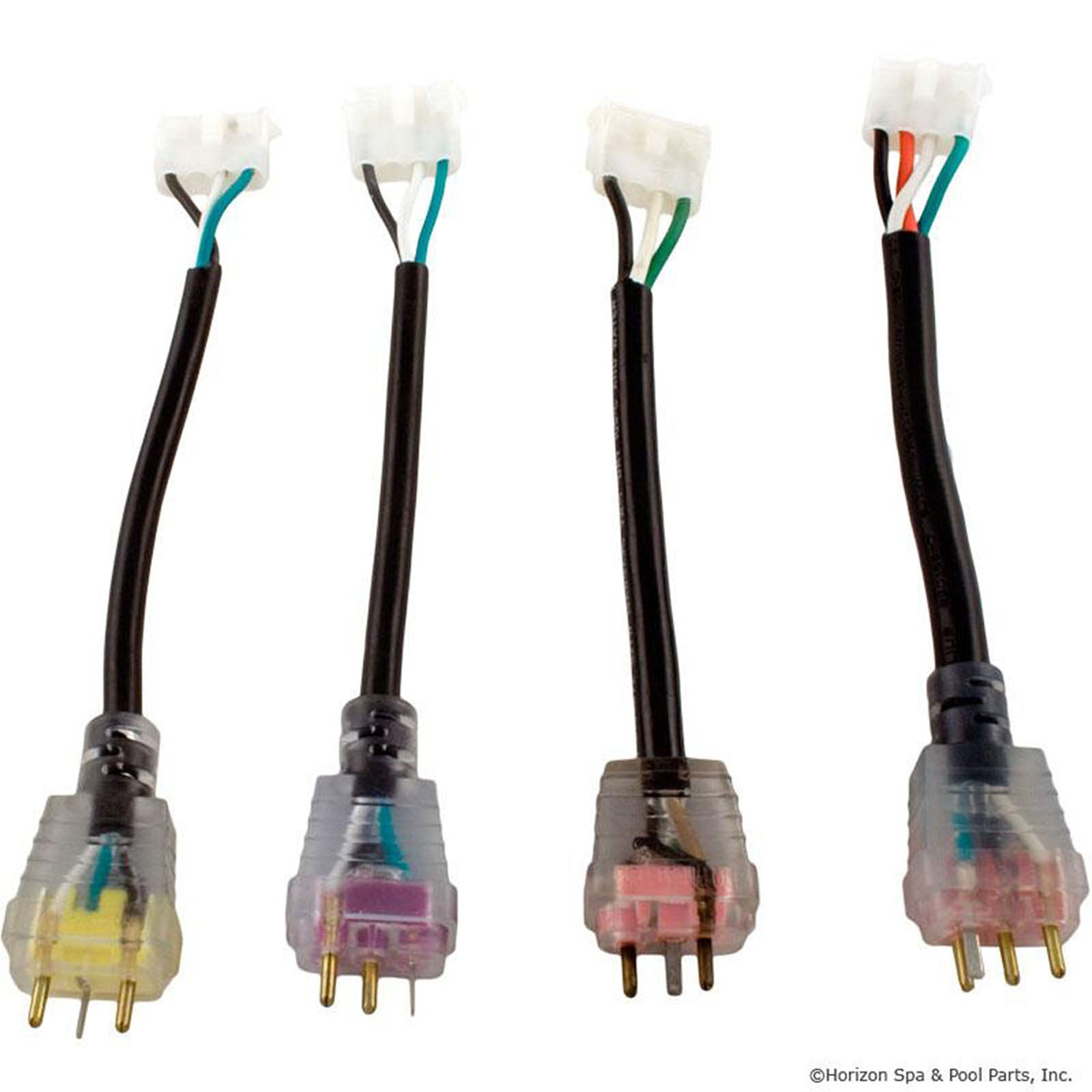 Adapter Cord Kit, Hydo-Quip, P1/2-spd, P2/1-spd, Blower, Ozonator