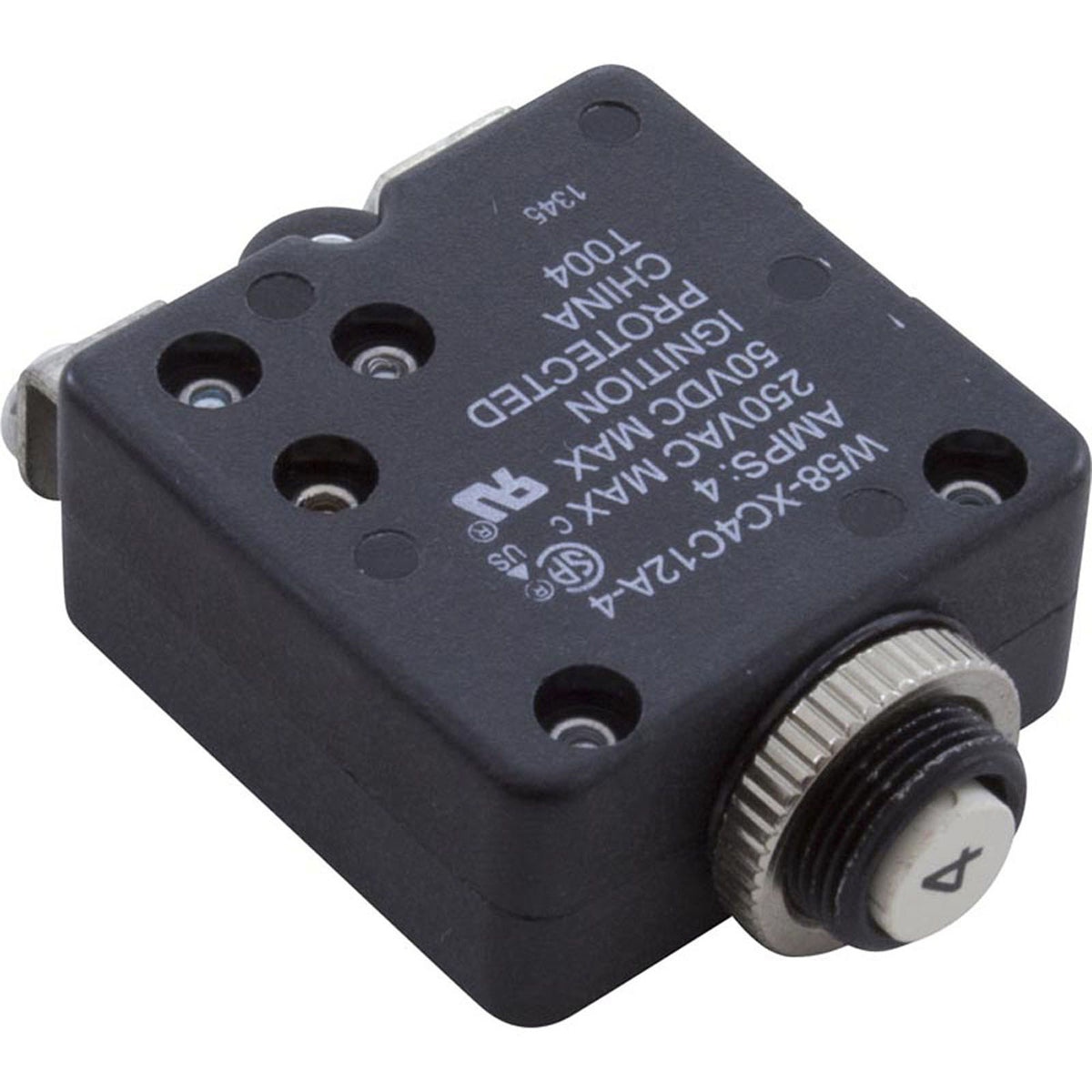 Circuit Breaker, Panel Mount, 4A, 115v