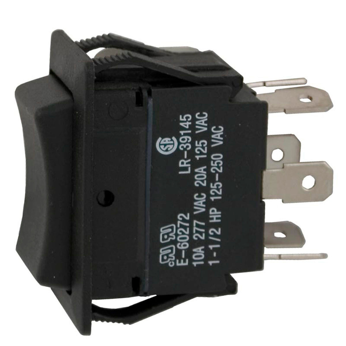 Rocker Switch, DPDT, Center Off