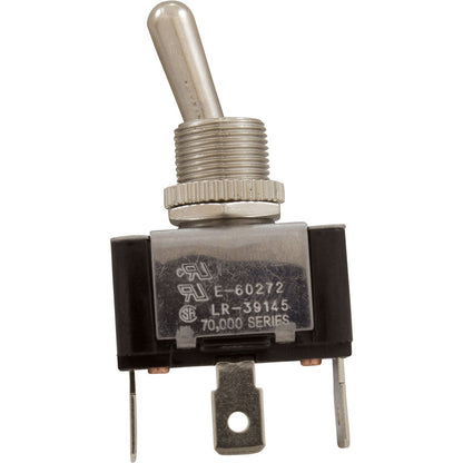 Toggle Switch, Single Pole Double Throw, 115v