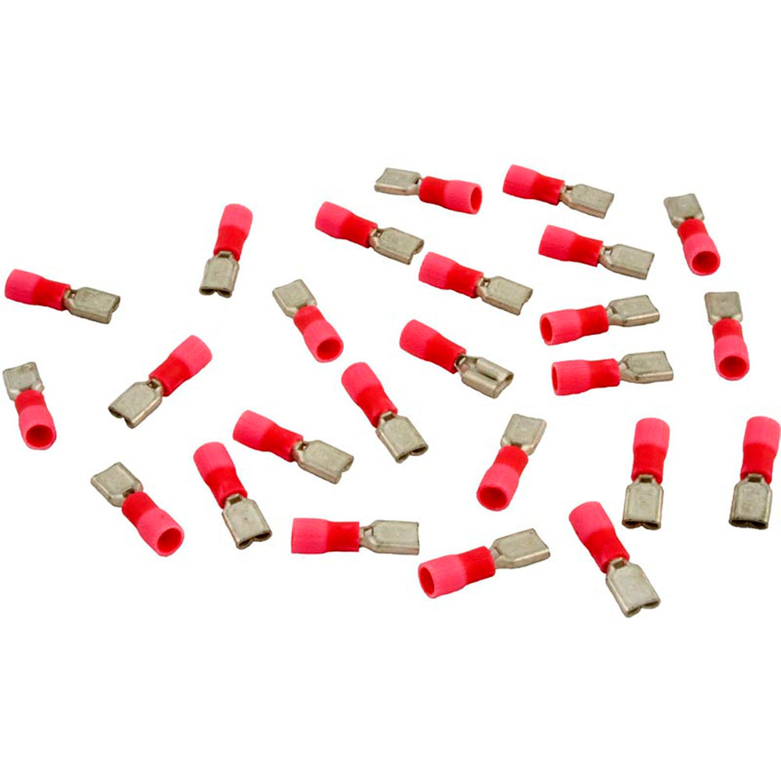 Disconnect, Female, 22-18AWG, .187 Tab, Red, Quantity 25