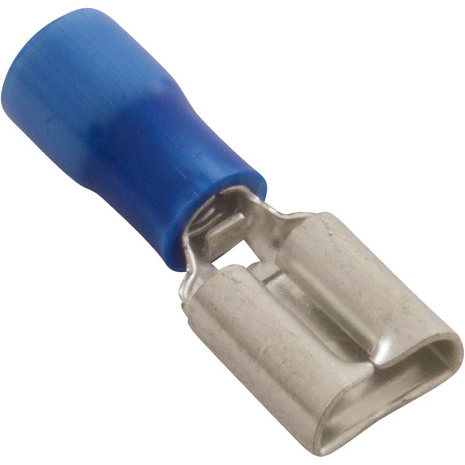 Disconnect, Female, 16-14AWG, .250 Tab, Blue, Quantity 25
