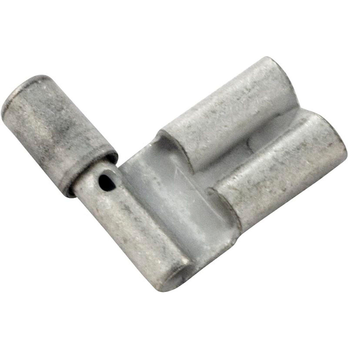 Déconnecteur, femelle 90°, 22-18AWG, languette .250, nu, qté 25