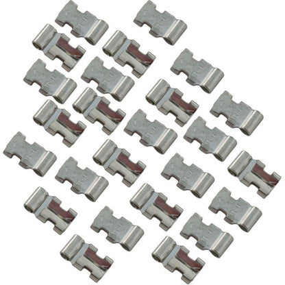 Disconnect, 90° Female, 16-14AWG, .250 Tab, Bare, qty 25