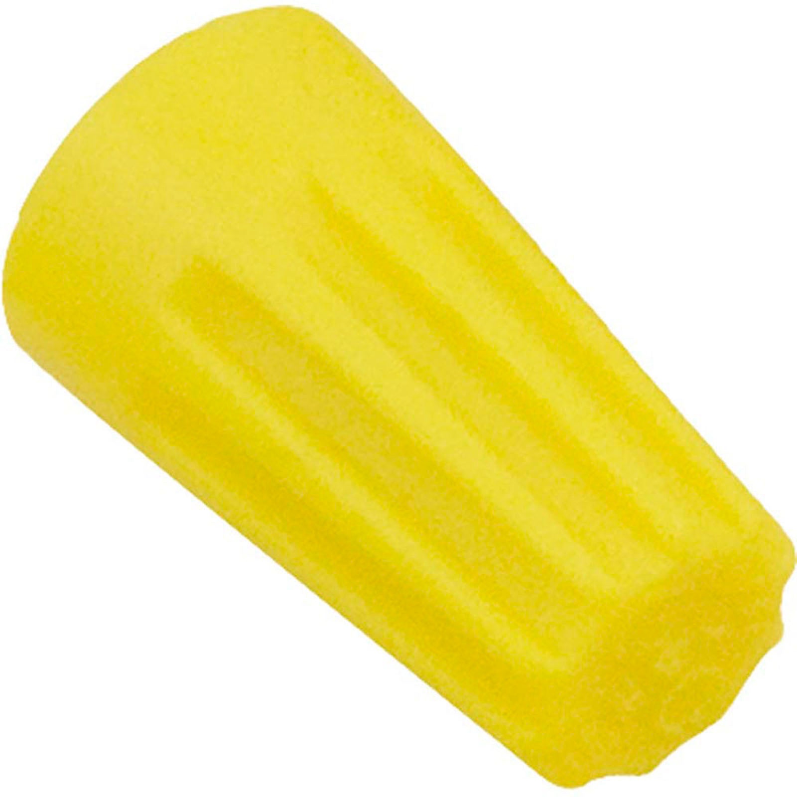 Electrical Nut Connector, 18-10 AWG, Yellow, Quantity 25