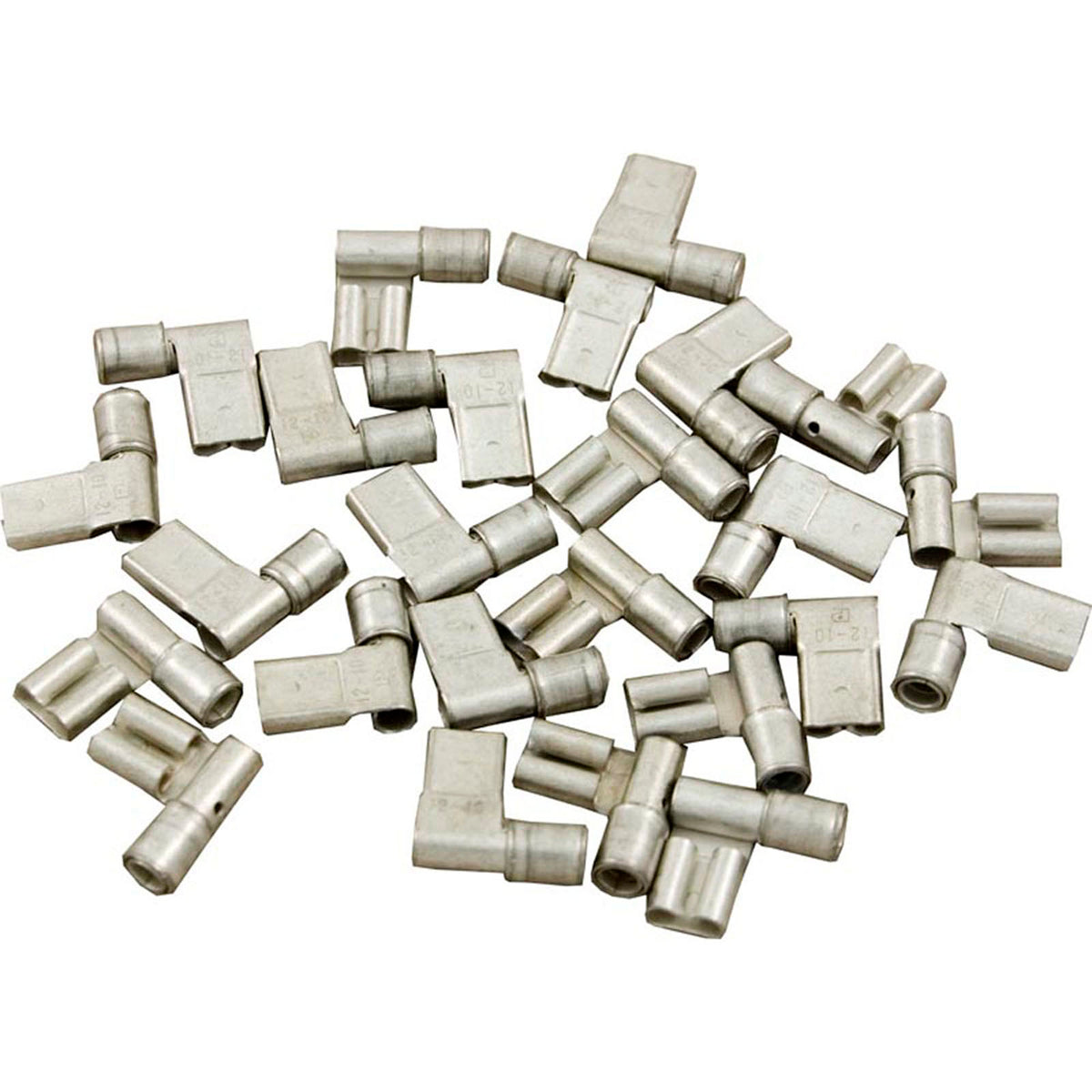 Déconnecteur, femelle 90°, 12-10AWG, languette .250, glissement, qté 25