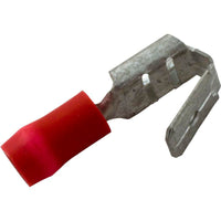 Disconnect, Piggyback, 22-18AWG, .250 Tab, Red, Quantity 25