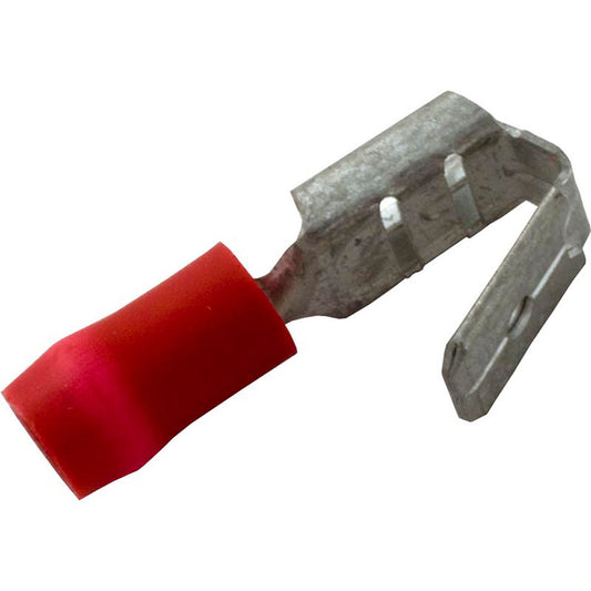 Déconnecteur, Piggyback, 22-18AWG, languette .250, rouge, quantité 25