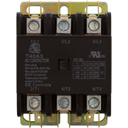 Contactor, Furnas, 3P, 40A, 115v