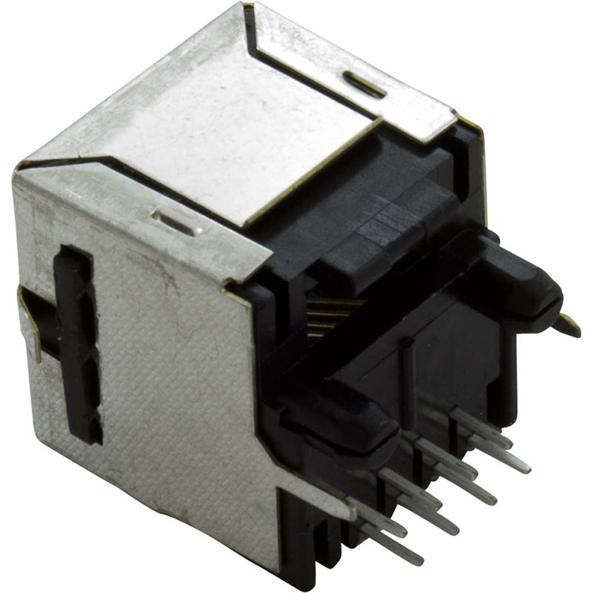 Connector, PC Board, Top Entry, Modular Jack