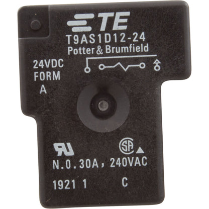 Relé, genérico, tipo T-90, SPST, 24 V CC, bobina, estilo AZ2110