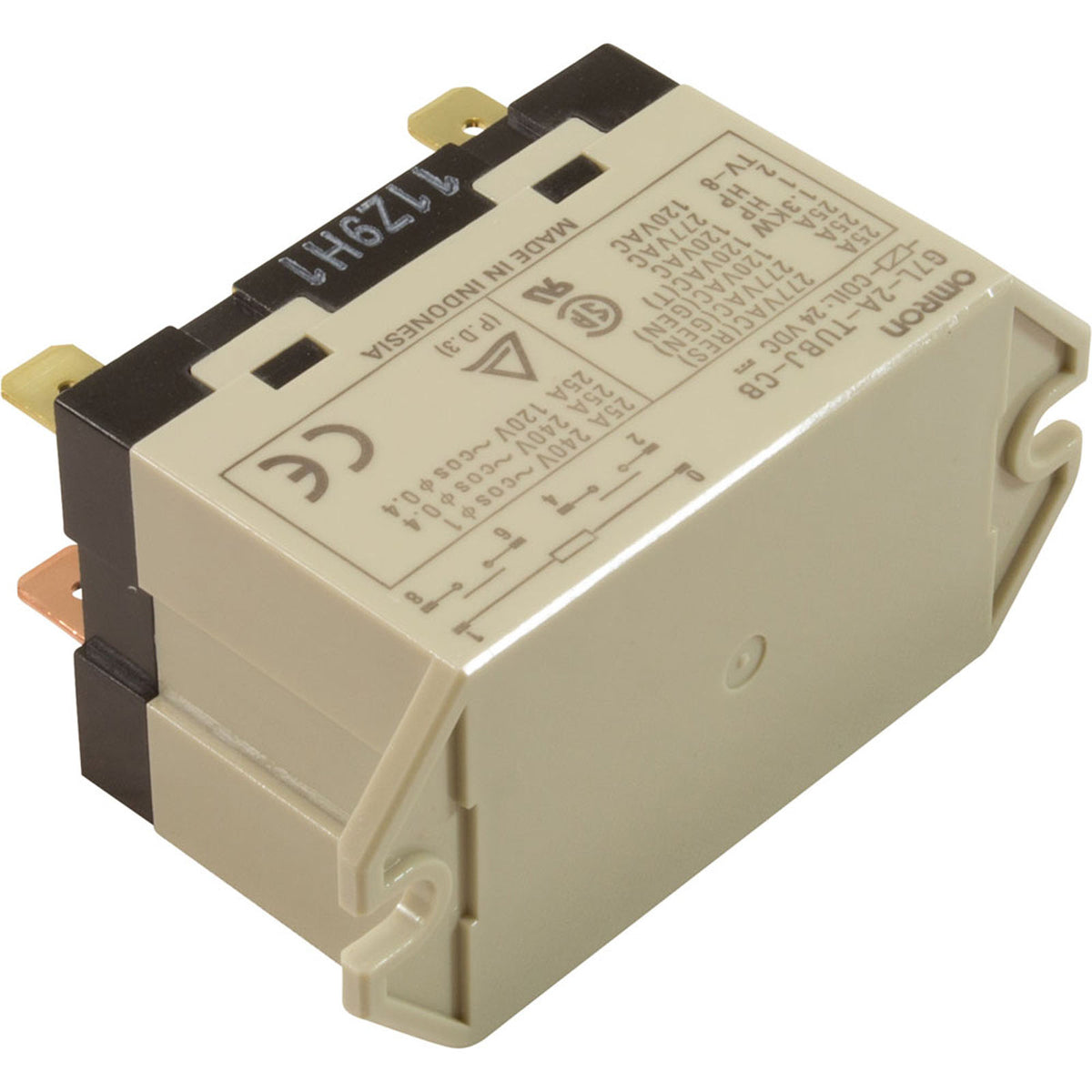 Relay, Omron, DPST, 24VDC