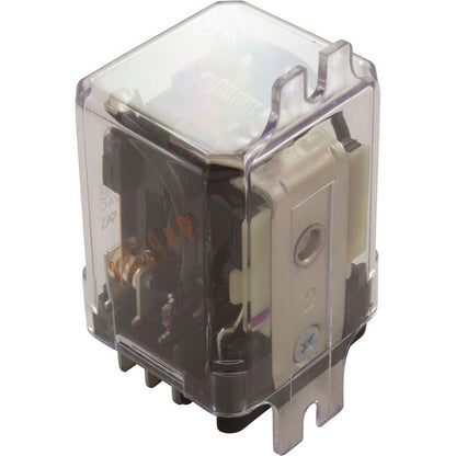 Relay, P&B, DPDT, 24VDC, 20A, Dust Cover