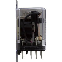 Relay, P&B, DPDT, 24VDC, 20A, Dust Cover