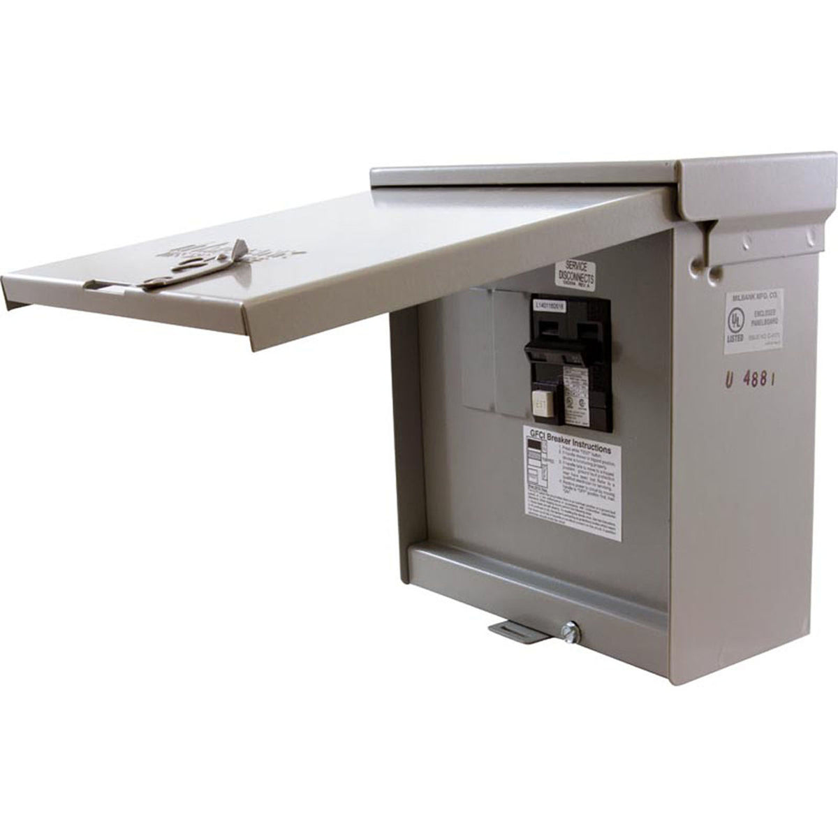 Load Center, GFCI Disconnect, 115v/230v, DP, 50A