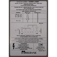 Load Center, GFCI Disconnect, 115v/230v, DP, 60A