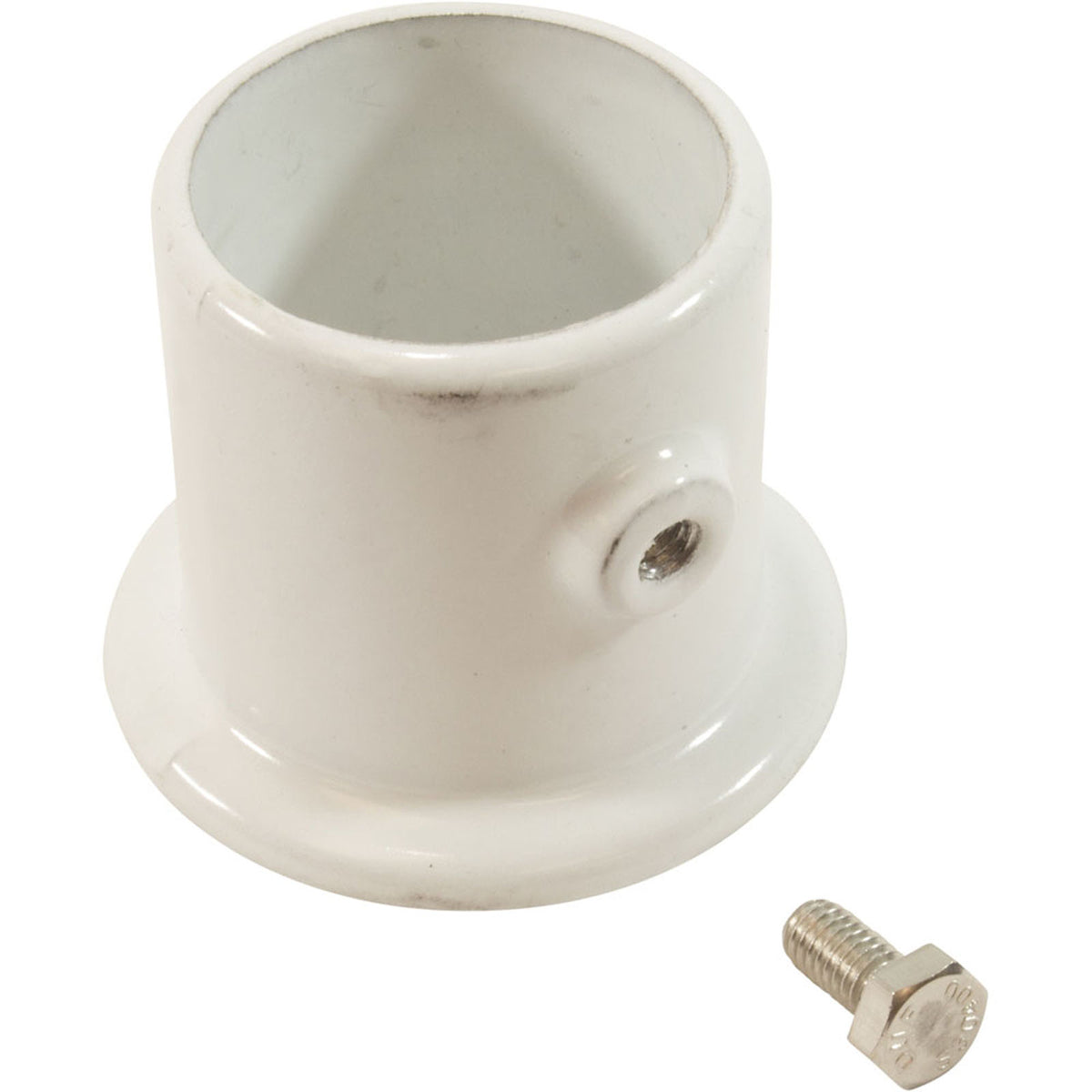 Deck Flange, Perma Cast, For 1.9" Rail, Aluminum