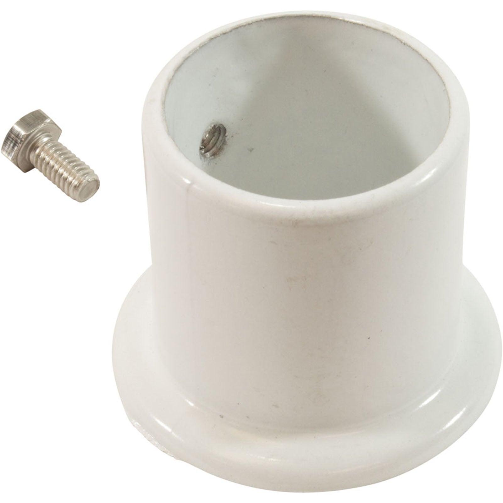 Deck Flange, Perma Cast, For 1.9" Rail, Aluminum