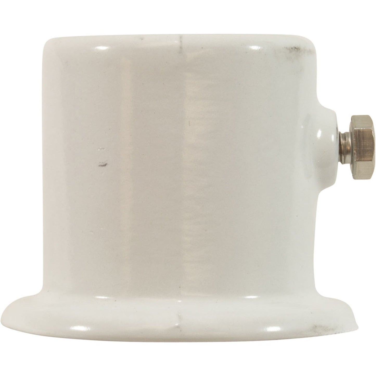 Deck Flange, Perma Cast, For 1.9" Rail, Aluminum