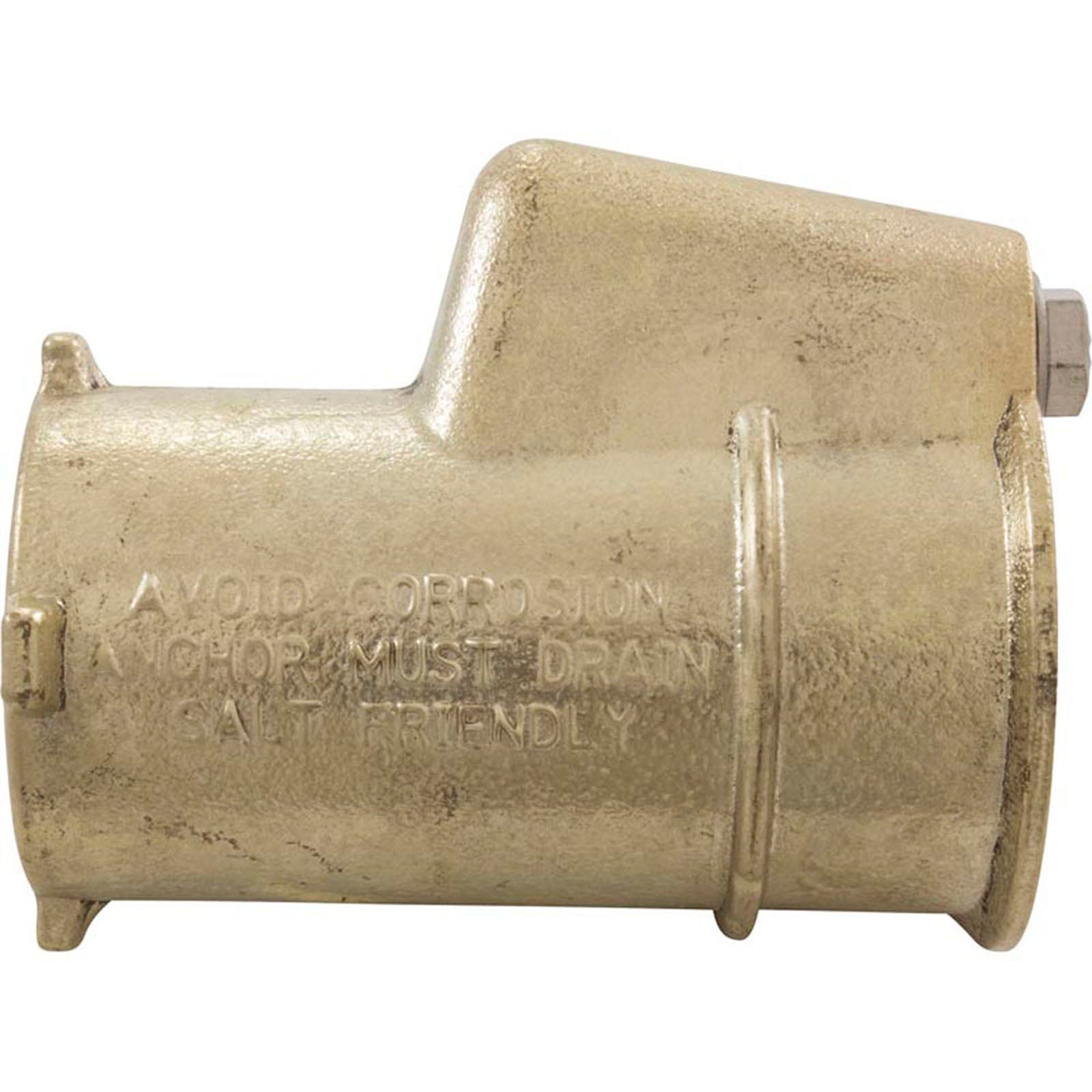 Anchor Socket, Perma Cast, Bronze, 1.9" Rails/Ladders, 4"