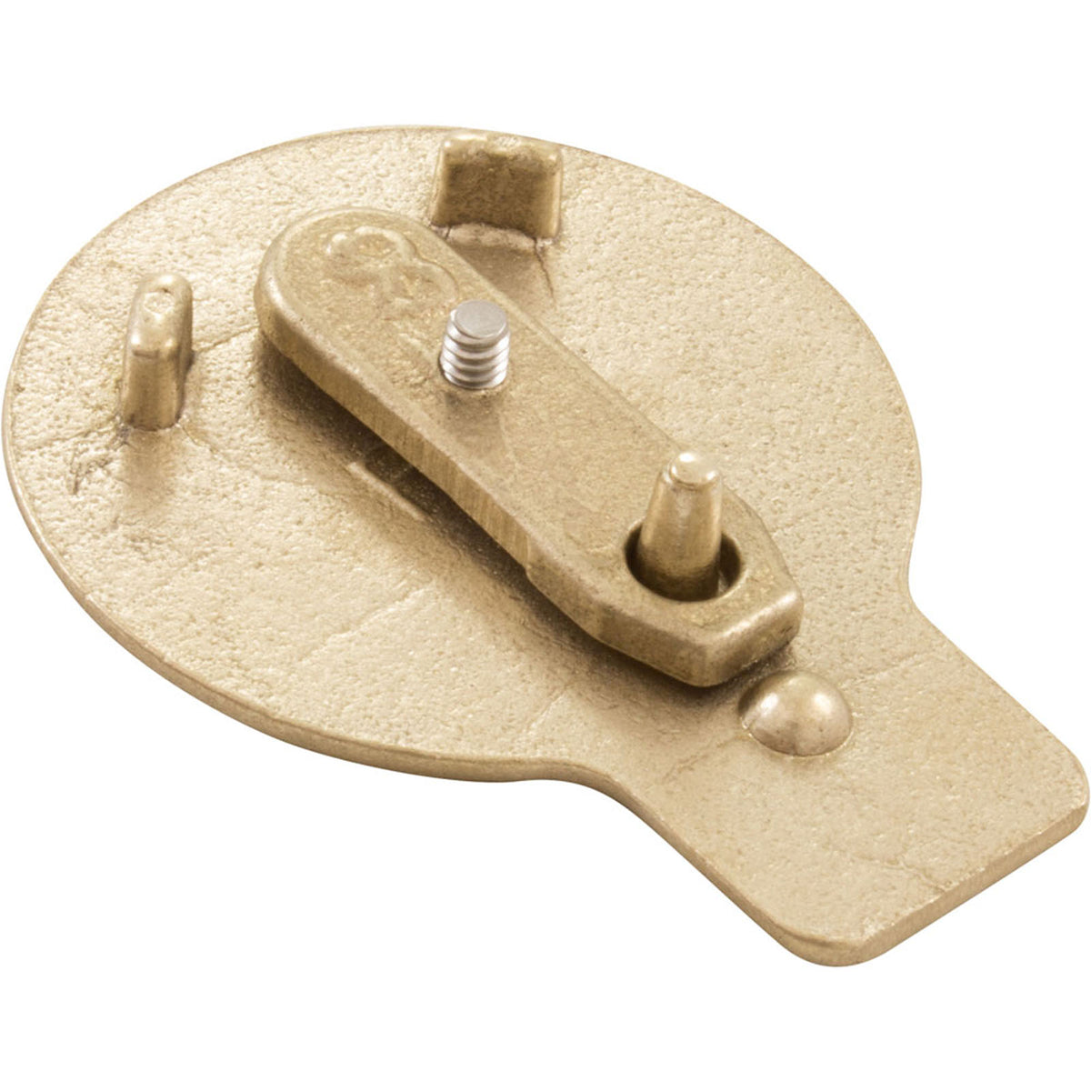 Couvercle d'ancrage, Perma Cast, laiton, ancre de 1,9 po