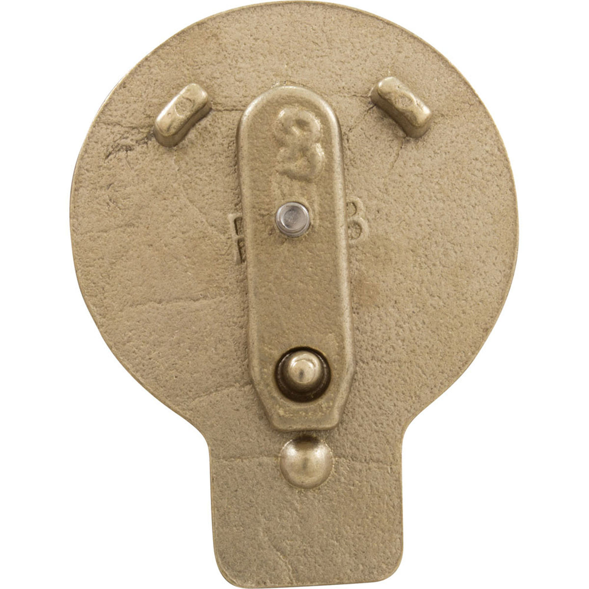 Couvercle d'ancrage, Perma Cast, laiton, ancre de 1,9 po