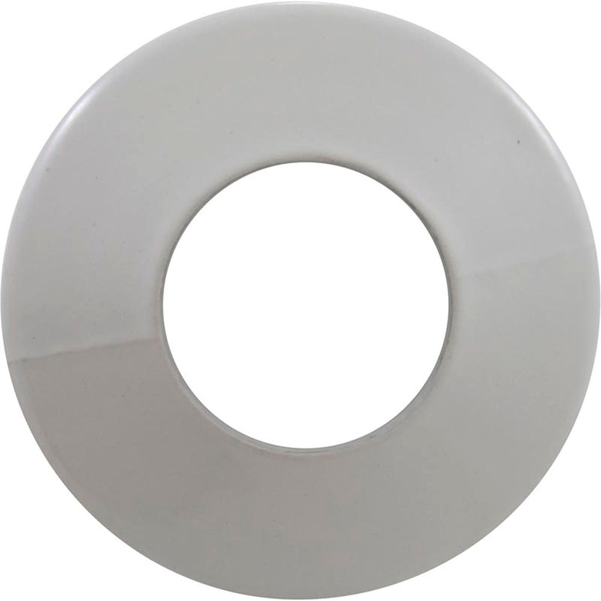 Escutcheon Plate, Extra Tall White Aluminum