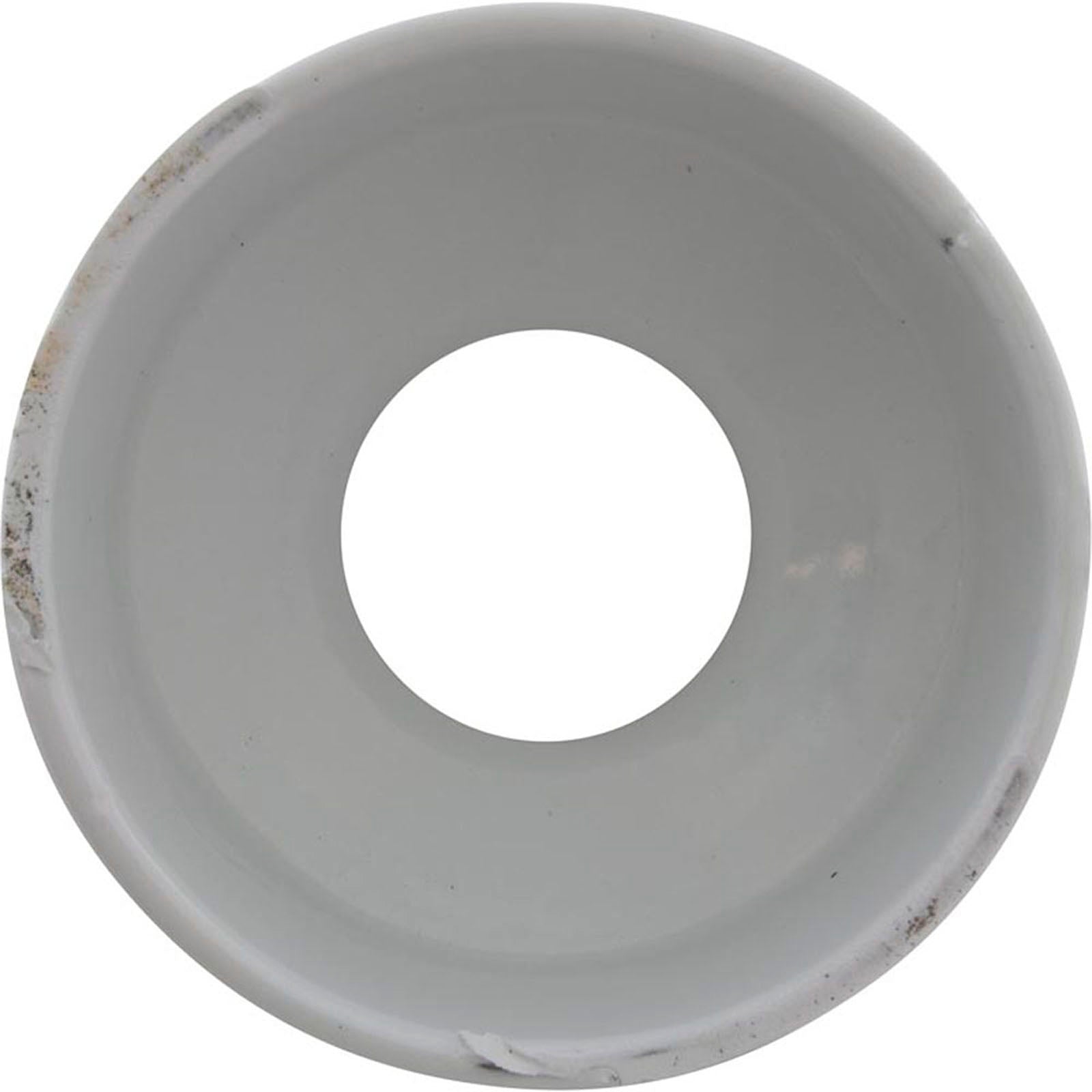 Escutcheon Plate, Extra Tall White Aluminum