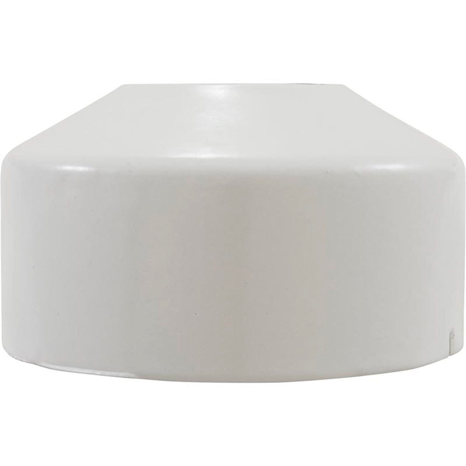 Escutcheon Plate, Extra Tall White Aluminum