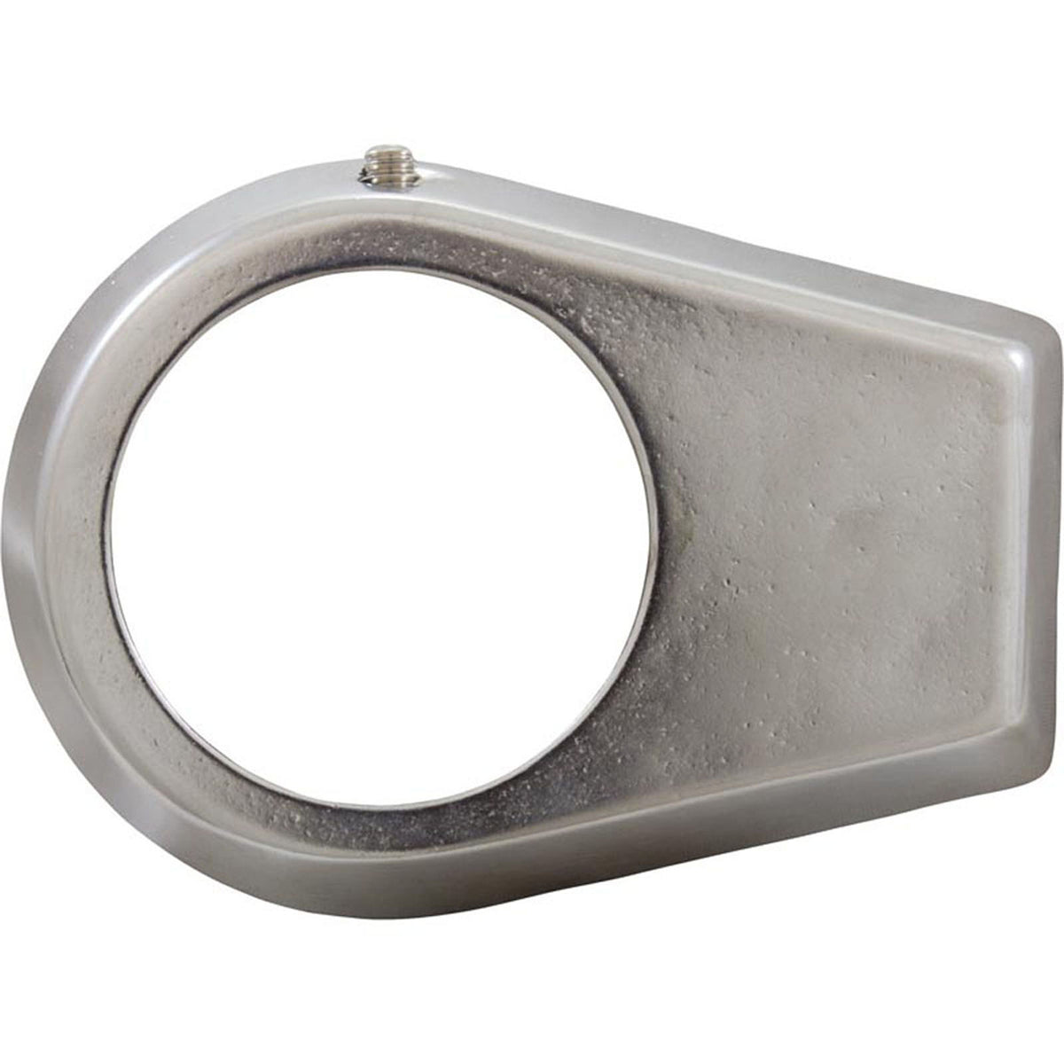 Escutcheon, Perma Cast, Oblong, 1.9", Chrome Plate Brass