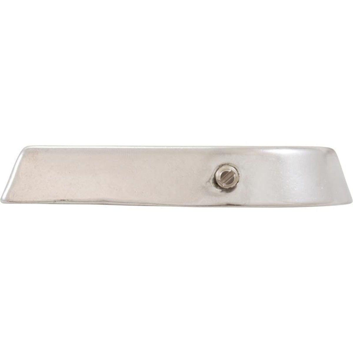 Escutcheon, Perma Cast, Oblong, 1.9", Chrome Plate Brass