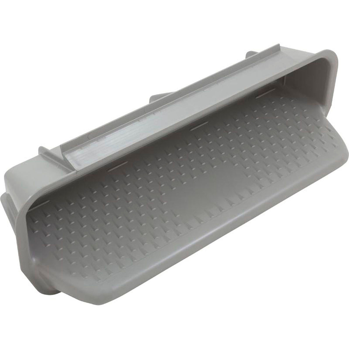 Step, Waterway, Pool Wall, Gray, Single