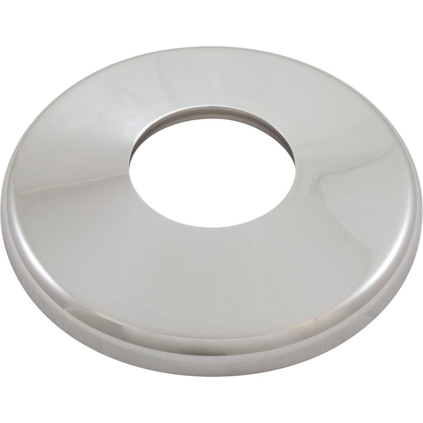 Escutcheon Plate, CMP, For 1.90"OD Rail, 5"dia, Chrome