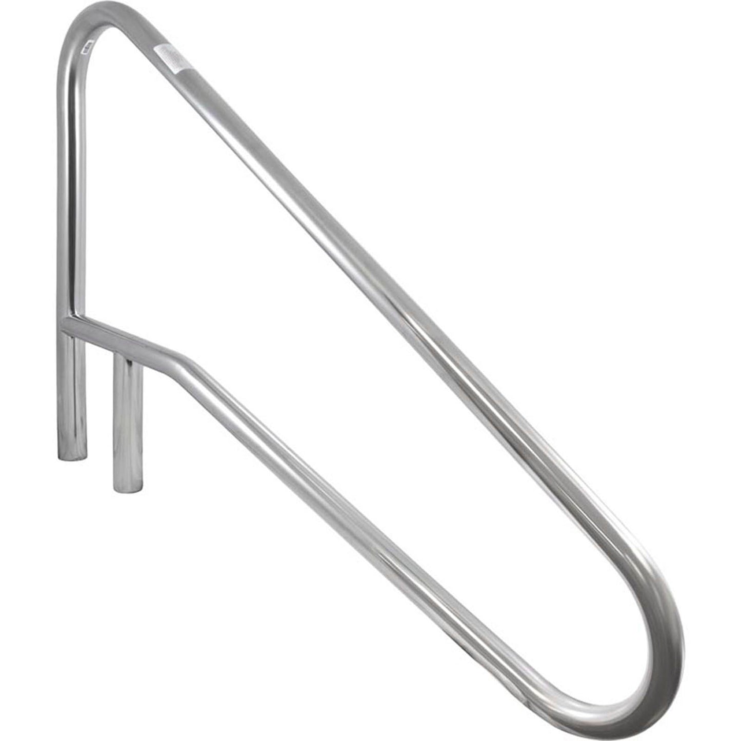 Rampe d'escalier, Inter-Fab 4 Bend, montage de terrasse à terrasse, 0,049 po, avec support