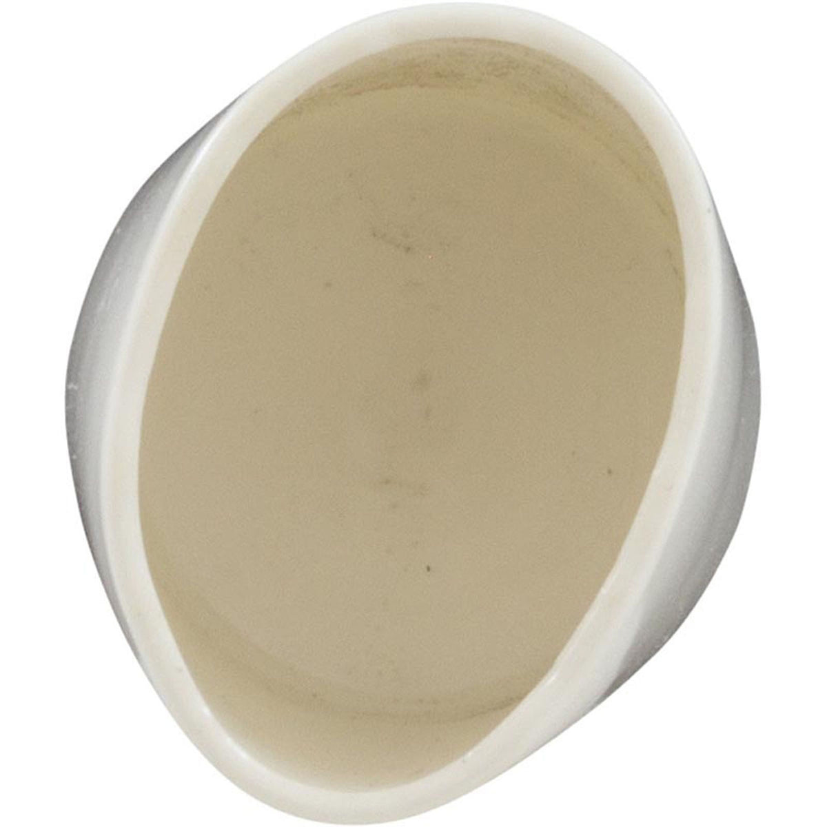 Nut Cap, SR Smith, 5/8", Rubber, White