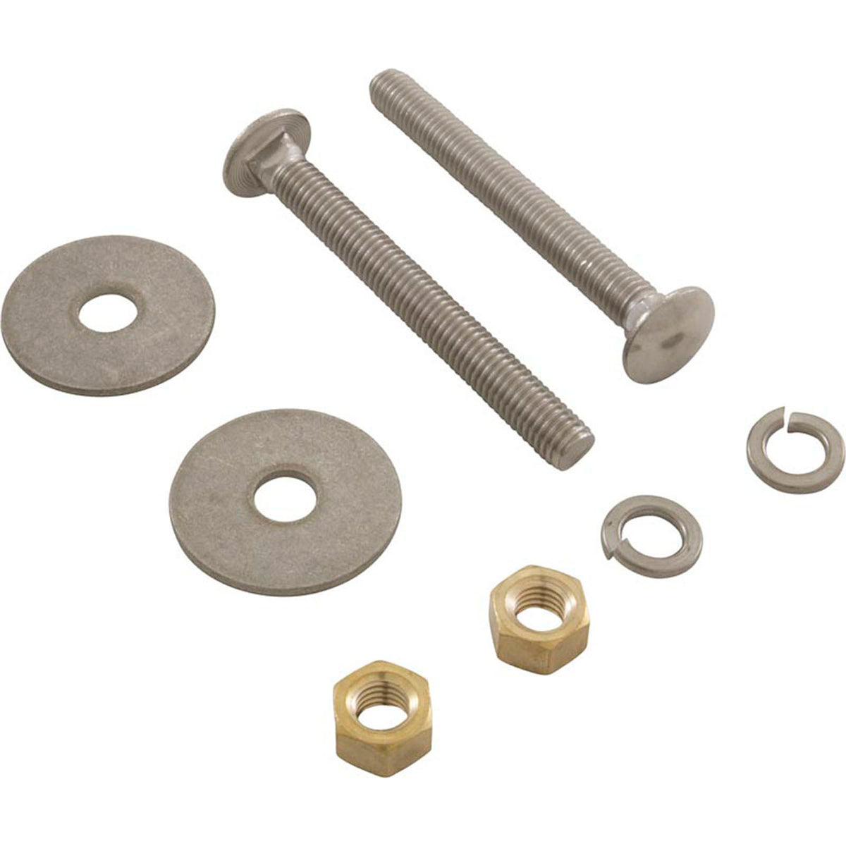 Bolt Kit, 2 Hole Diving Board Mounting, Stainless Steel