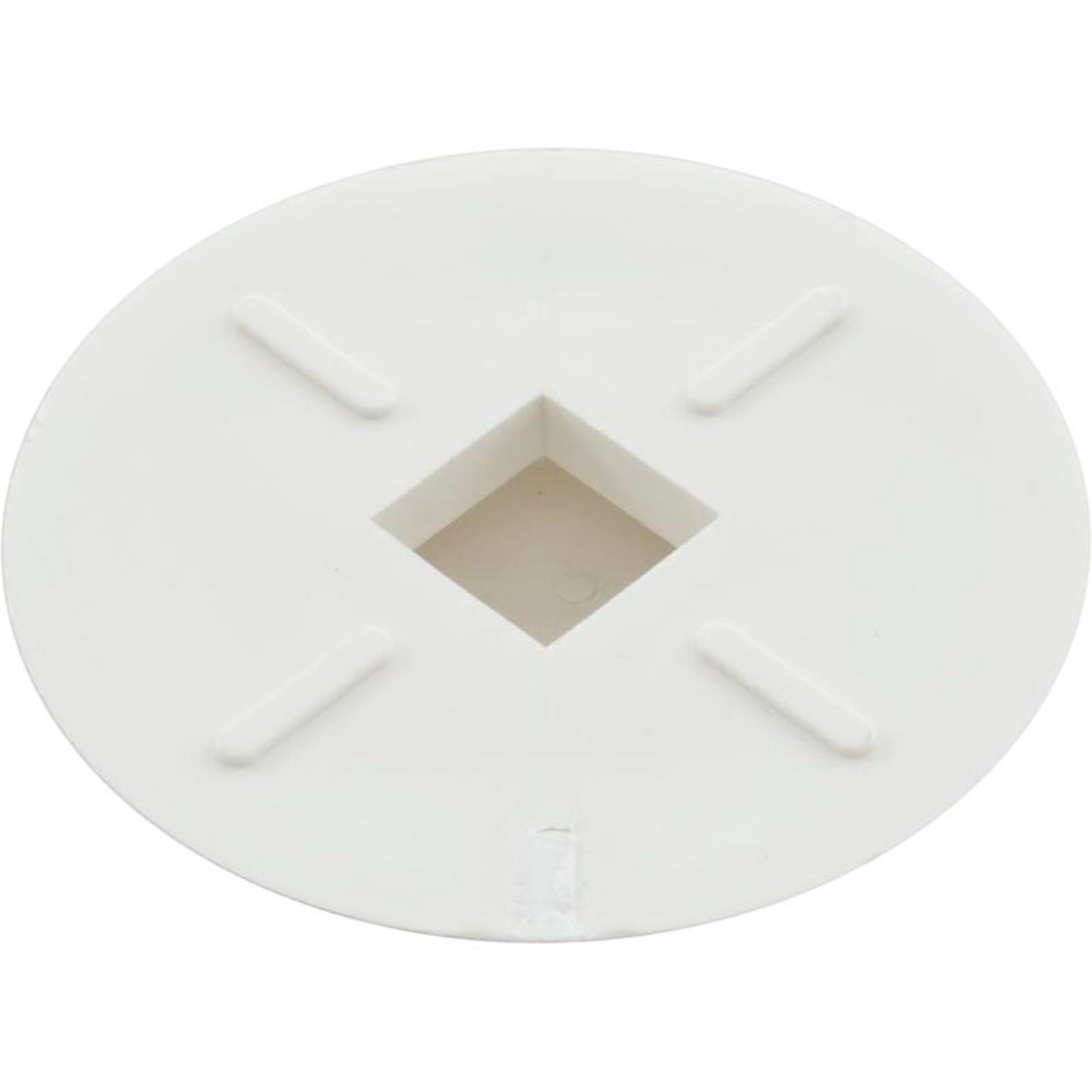 Washer Assembly, Recessed Plastic w/Cover, White