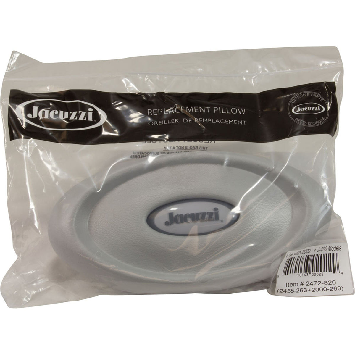 Pillow, Jacuzzi/Sundance, J-400 & Insert, 2009+