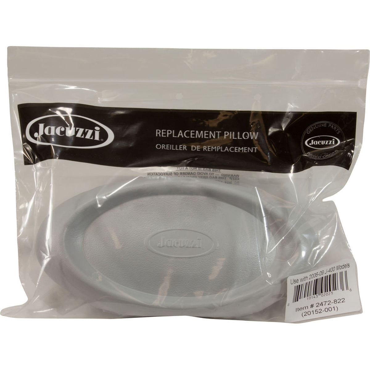 Pillow, Jacuzzi/Sundance, J-400, 2006-MID 09