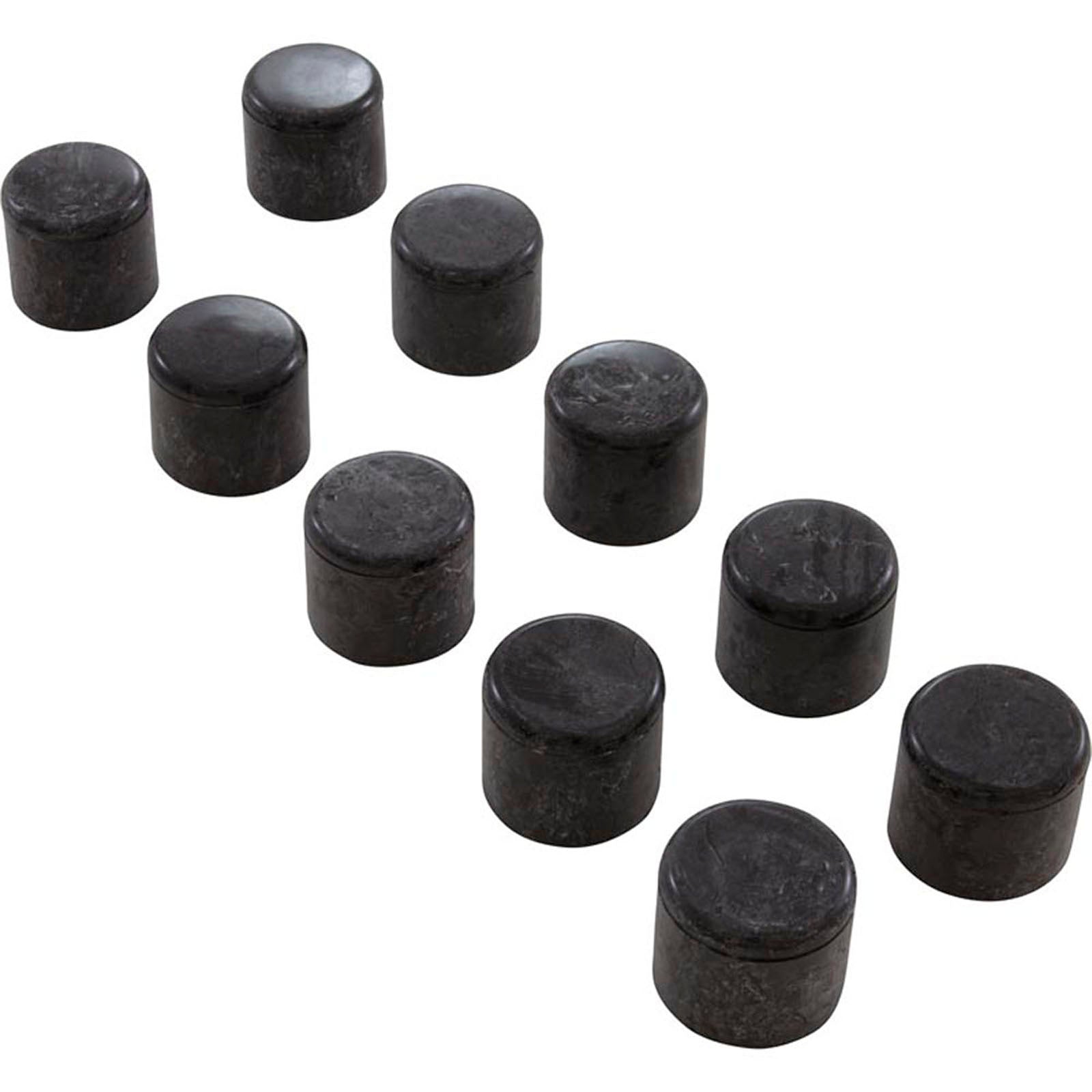 Fence Post Cap, GLI Pool Products, Vinyl, Black, Qty 10