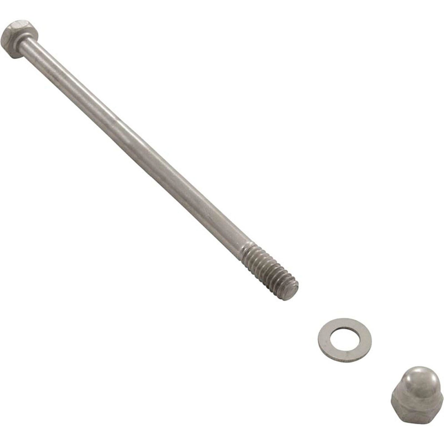 Axle Bolt & Nut, GLI Pool Products, 4" Stainless Steel