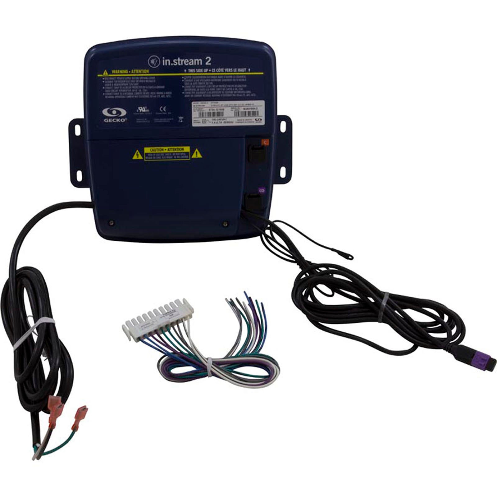 Audio System, Gecko In. Stream 2, 115/230v, Quick Connect Cord