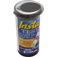 Tiras reactivas para cobre, pH y alcalinidad, multilingües, 25 unidades