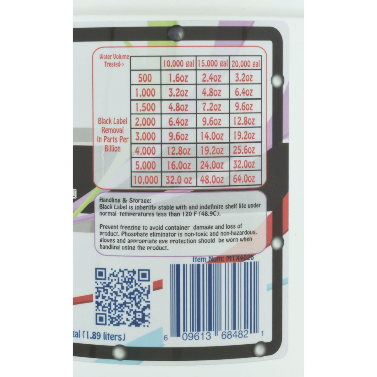 Phosphate Remover, Matrix Black Label, 64oz