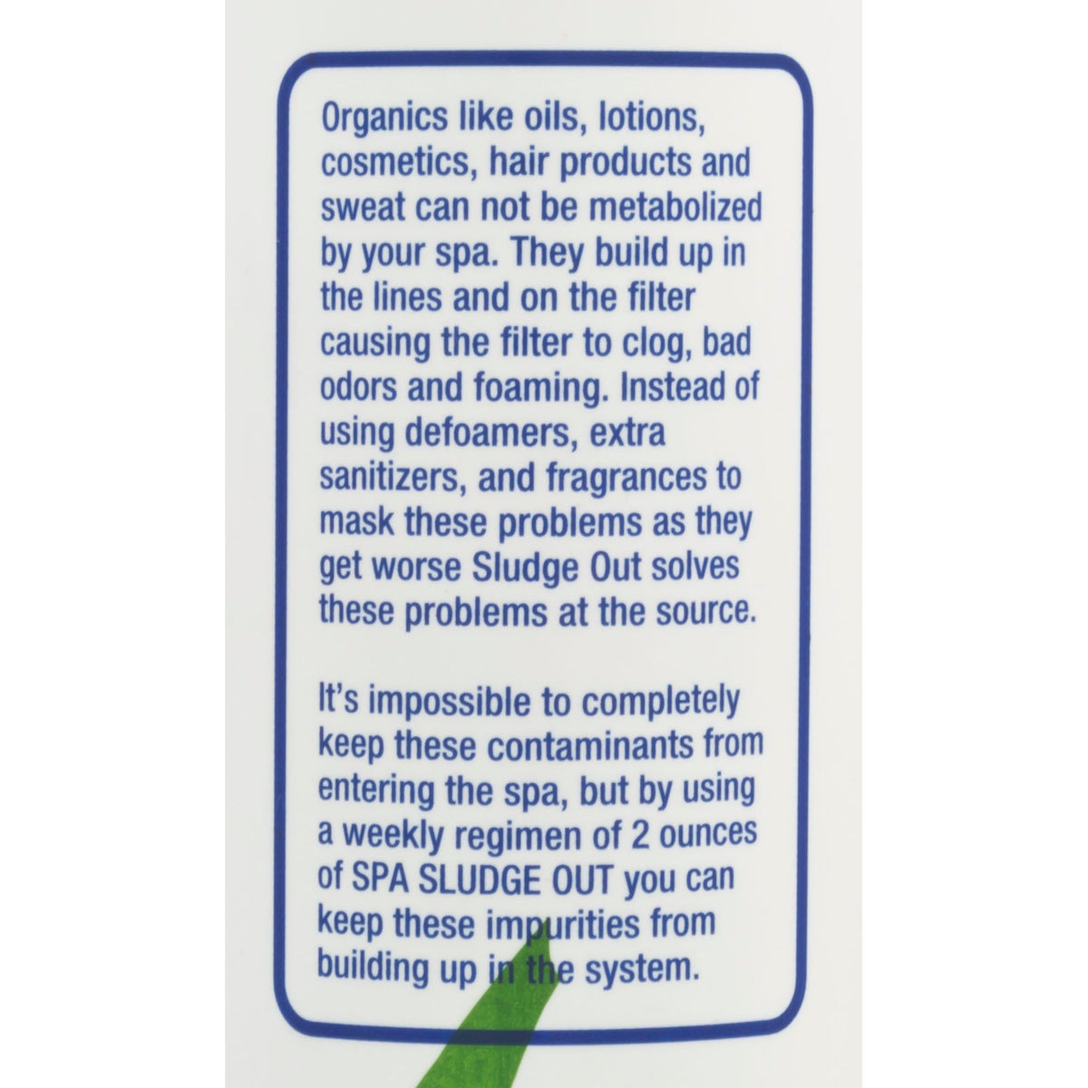 Sludge Out, Matrix, 32oz, Spa
