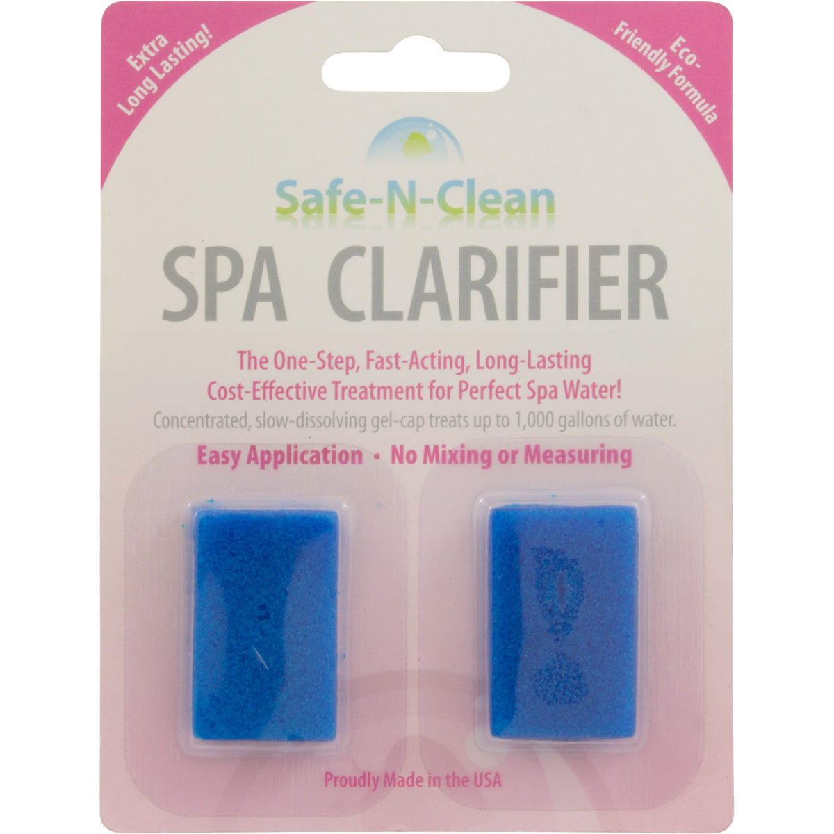 Spa Clarifier, Safe-N-Clean Pools, Qty 20