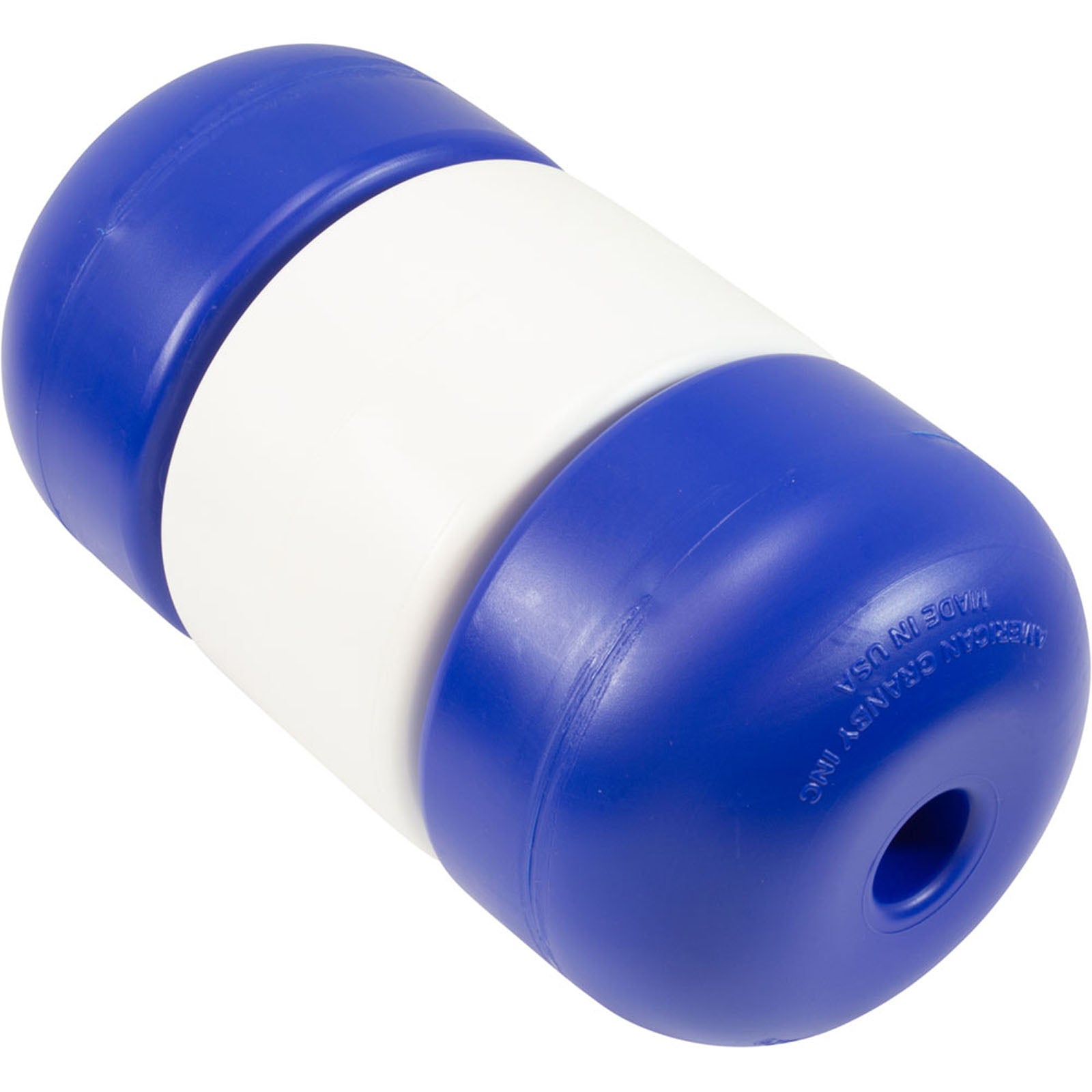 Pool Float, Handi-Lock, 5" x 9", 3/4" Rope, Blue/White/Blue